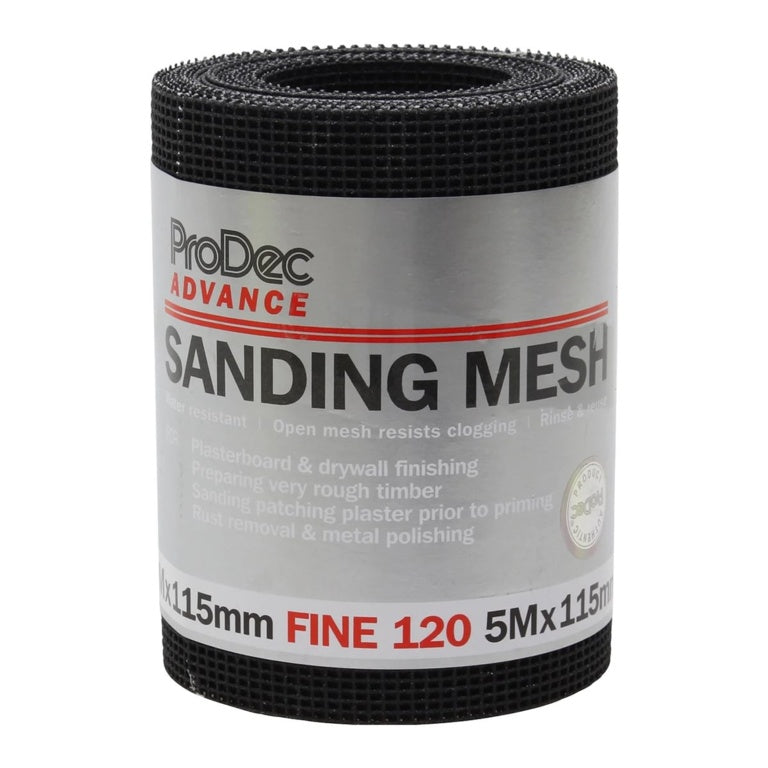Rodo Craftsman Sanding Mesh 120 Grit (5m) Grade/Grit 120 Grit