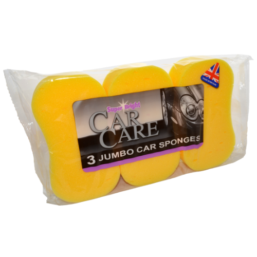 Superbright Jumbo Car Sponge