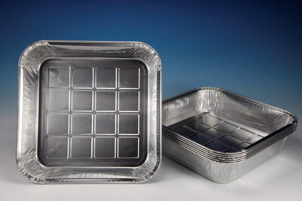 Caroline Square Foil Tray 4 Pack