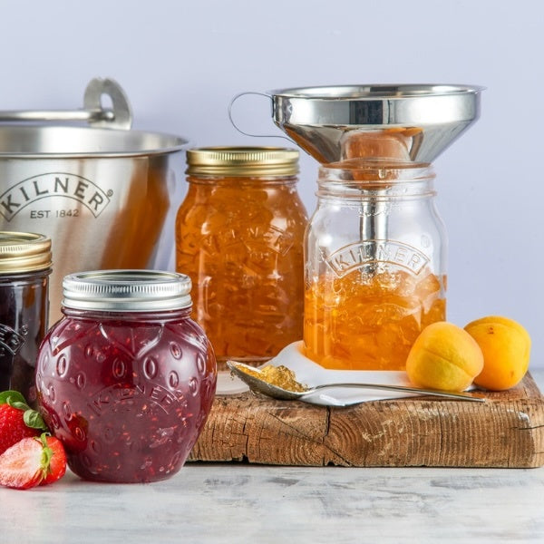 Kilner Stainless Steel Easy Strainer Funnel Funnel