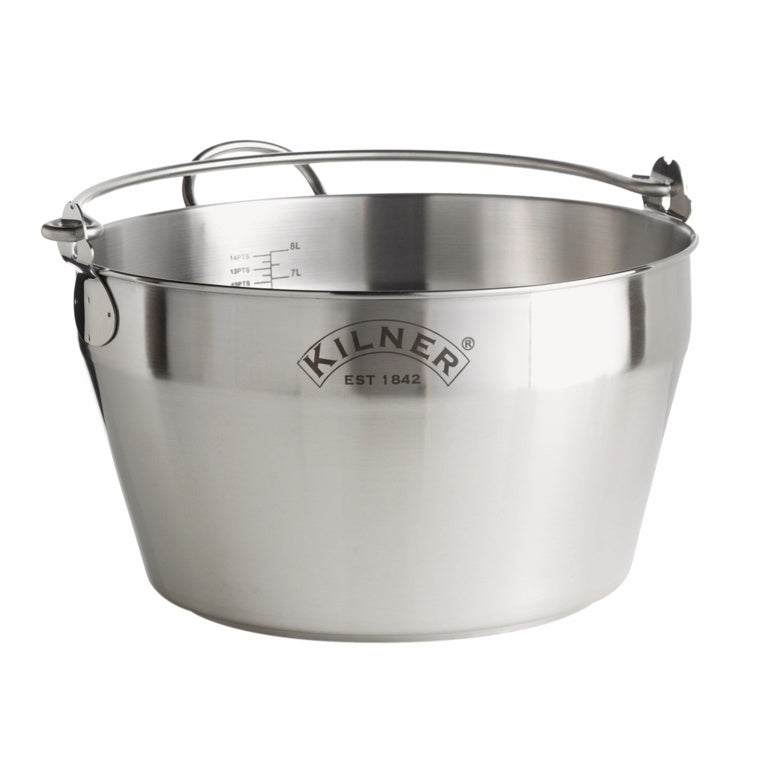 Kilner Stainless Steel Jam Pan 30 X 16cm