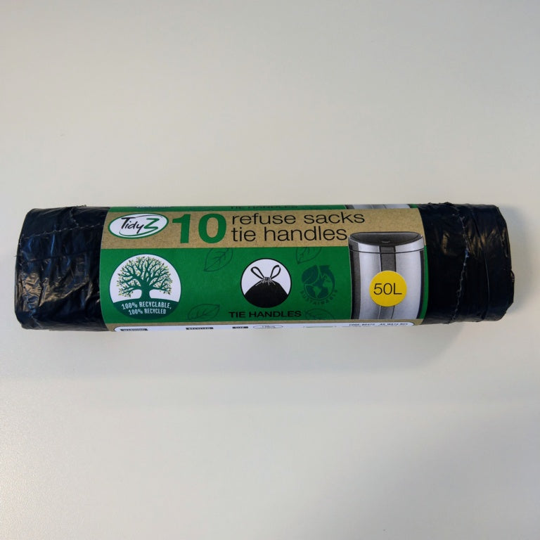 Tidyz Extra Strong Refuse Bags Roll Of 10