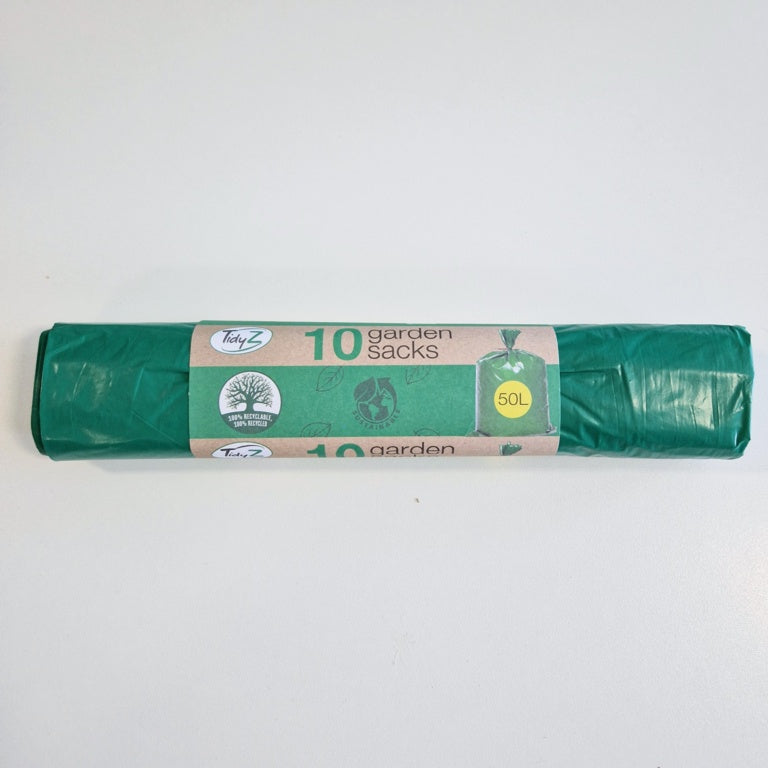 Tidyz Tie Handle Garden Bags Roll Of 10