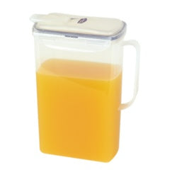 Locknlock Rectangular Fridge Door Jug Clear/Blue 2 L (190 X 100 X 234mm)