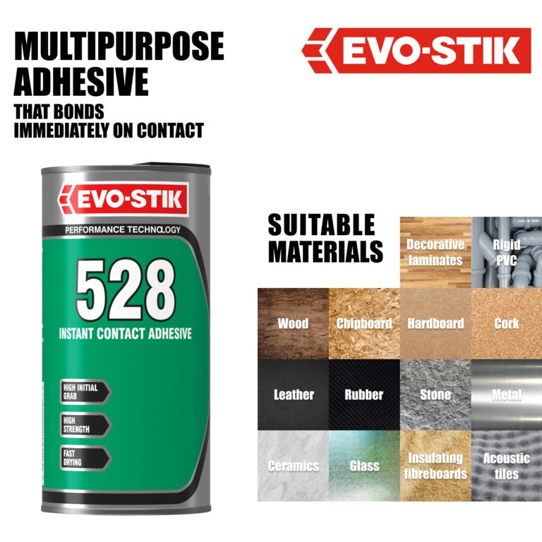 Evo Stik 528 Contact Adhesive 1 L