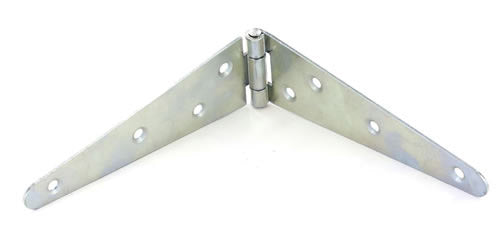 Securit Strap Hinges Zinc Plated Pack 2 300mm 12" Pack Of 5 Only Available By Special Order