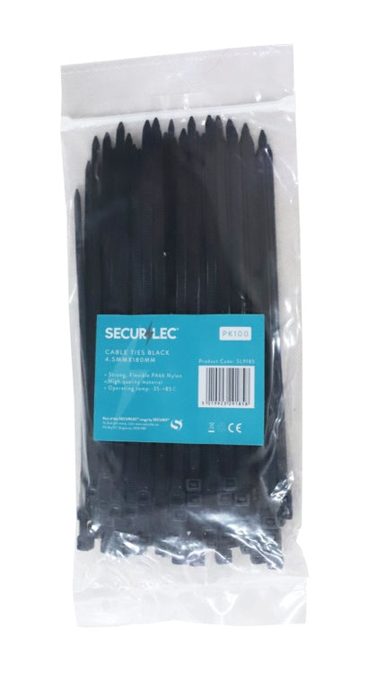 Securlec Black Cable Ties