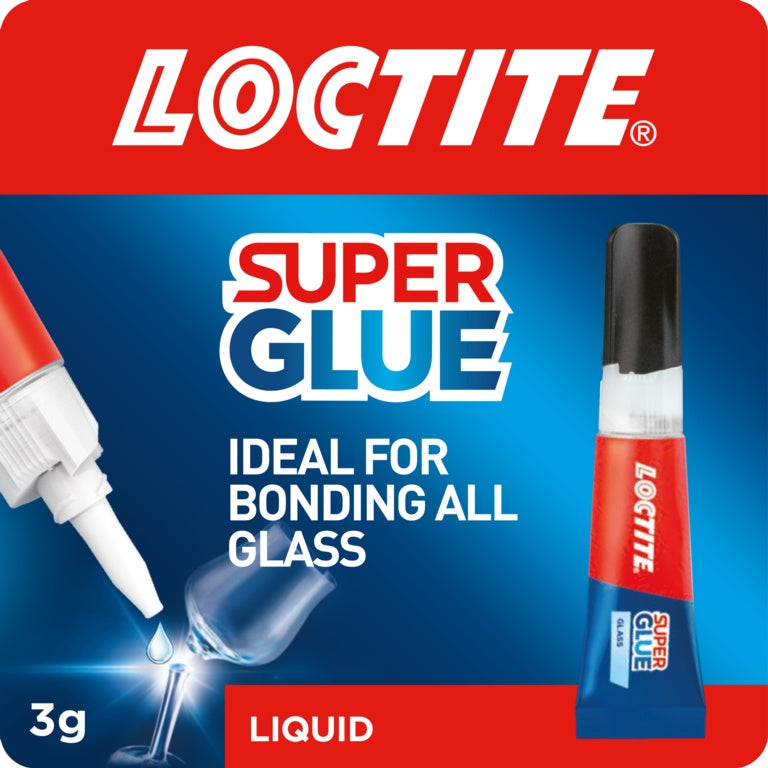 Loctite Super Glue Glass 3ml Tube