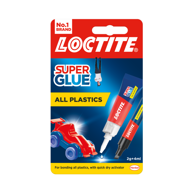 Loctite Super Glue All Plastics 2gm + 4ml