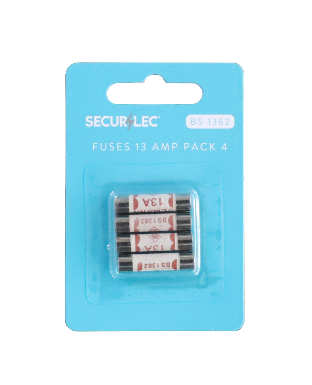 Securlec 13 A Fuses Pack 4