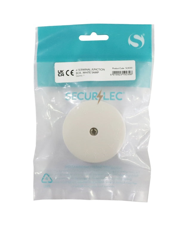 Securlec 4 Terminal Junction Box 5 A 59mm