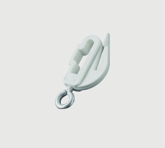 Harrison Drape End Stop White, Pack Of 2