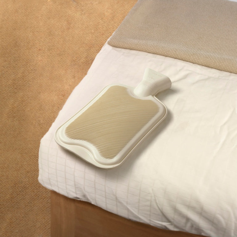 Hearth & Home 2 L Hot Water Bottle Cream