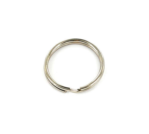 Securit Split Ring Steel Nickel Plated 25mm, Pack Of 10 Only Available By Special Order