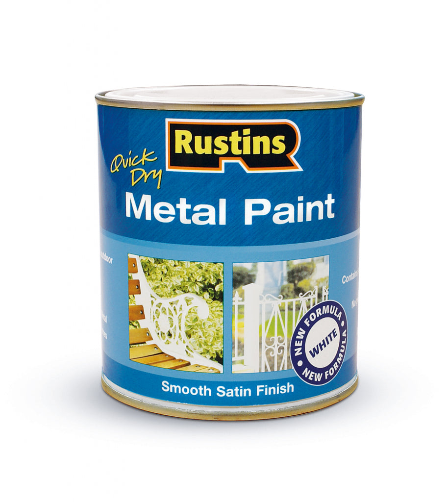 Rustins Metal Paint 250ml White