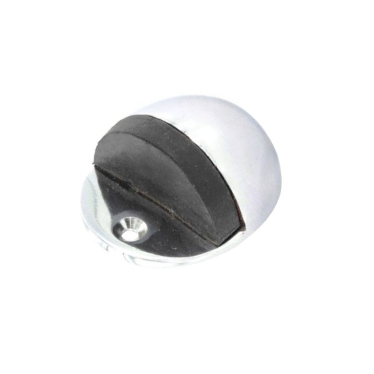 Securit Chrome Oval Door Stop 50mm