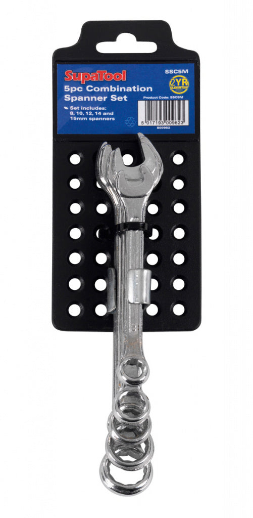 Supa Tool Combination Metric Spanner Set