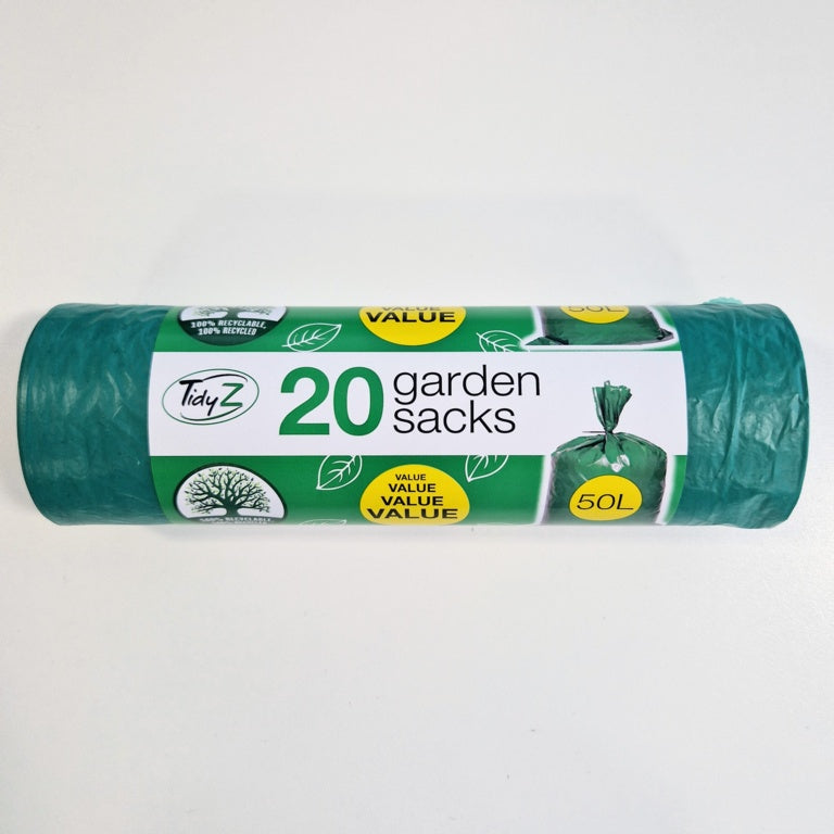 Tidyz Industrial Garden Bags Roll Of 25