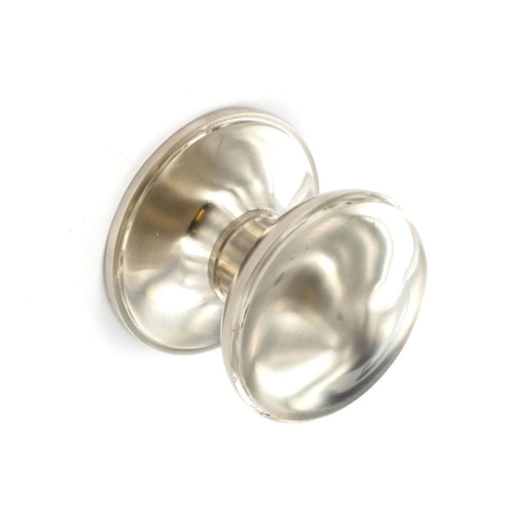 Securit Brushed Nickel Centre Knob 75mm Pack Of 2