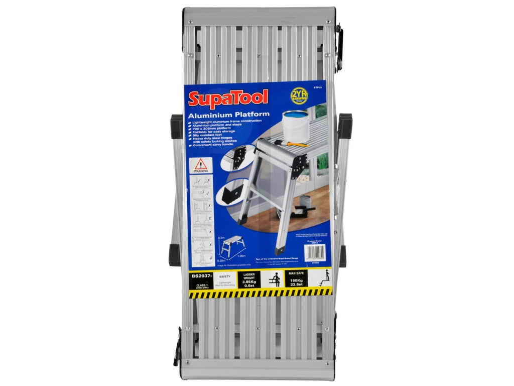Supa Tool Aluminium Platform Ladder 3.95kg