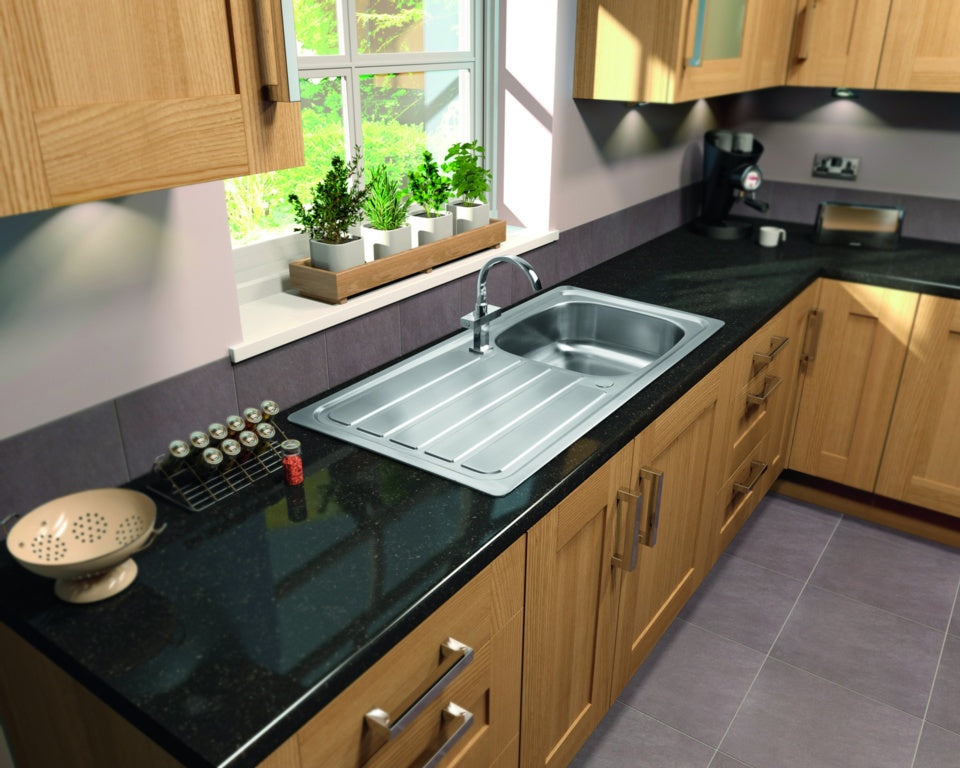 Supa Plumb Reversible Drainer Sink 1 Tap