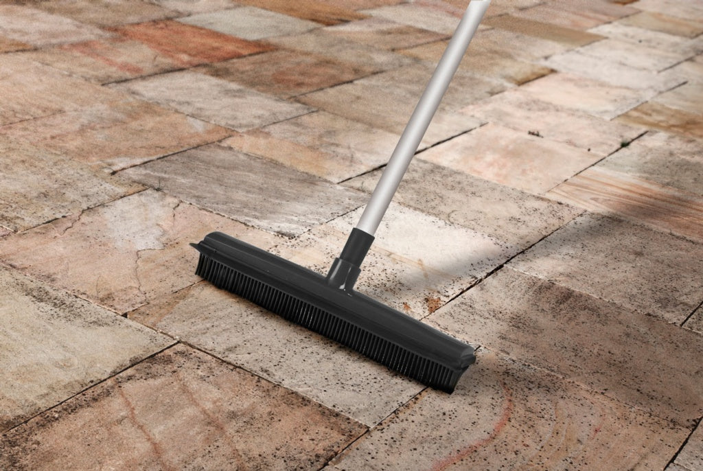 Supa Home Rubber Bristled Broom 11��� (29cm) Head