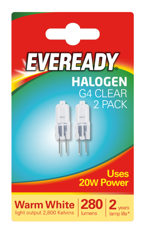 Eveready G4 Capsule 20 W B2 12v