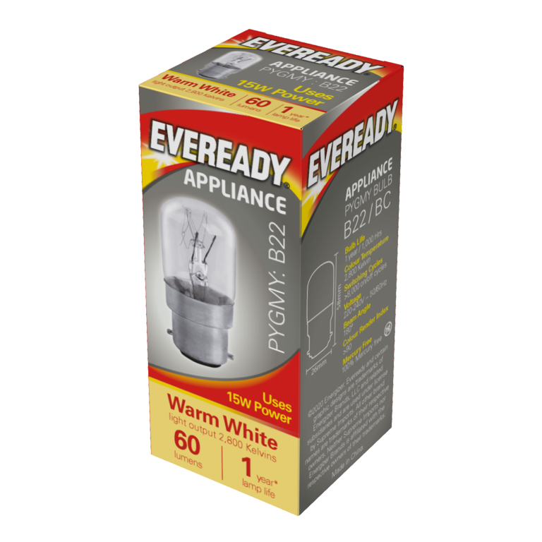 Eveready Pygmy 15 W Bc Clear Pack 10