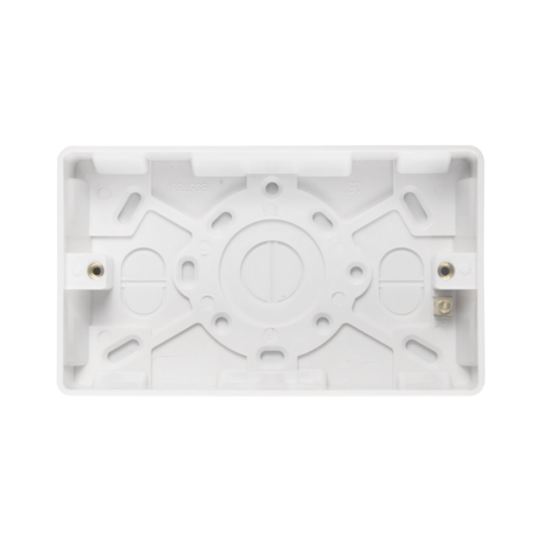 Securlec 2 Gang Pattress Box