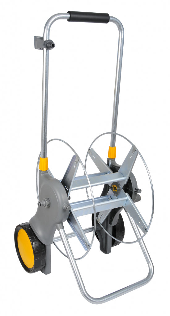 Hozelock Assembled Metal Hose Cart 90m