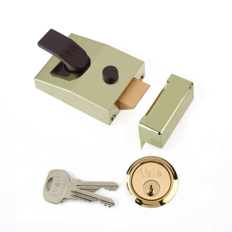 Yale Deadlocking Standard Nightlatch Security Lock