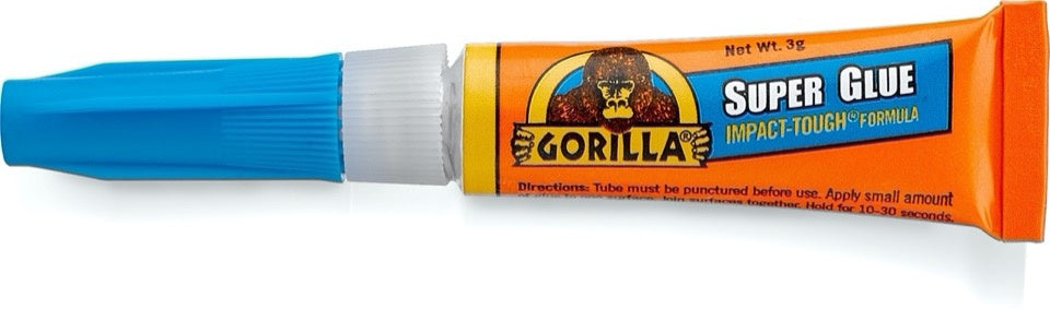 Gorilla Super Glue Tube 2 X 3g