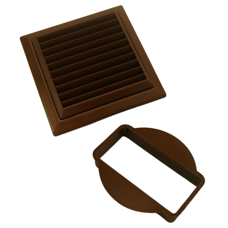 Oracstar Exterior Grille Wall/Ceiling Vent Brown