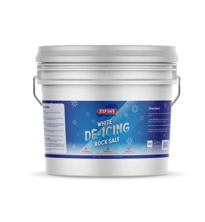 Deco Pak White Rock Salt Mini Tub 3kg