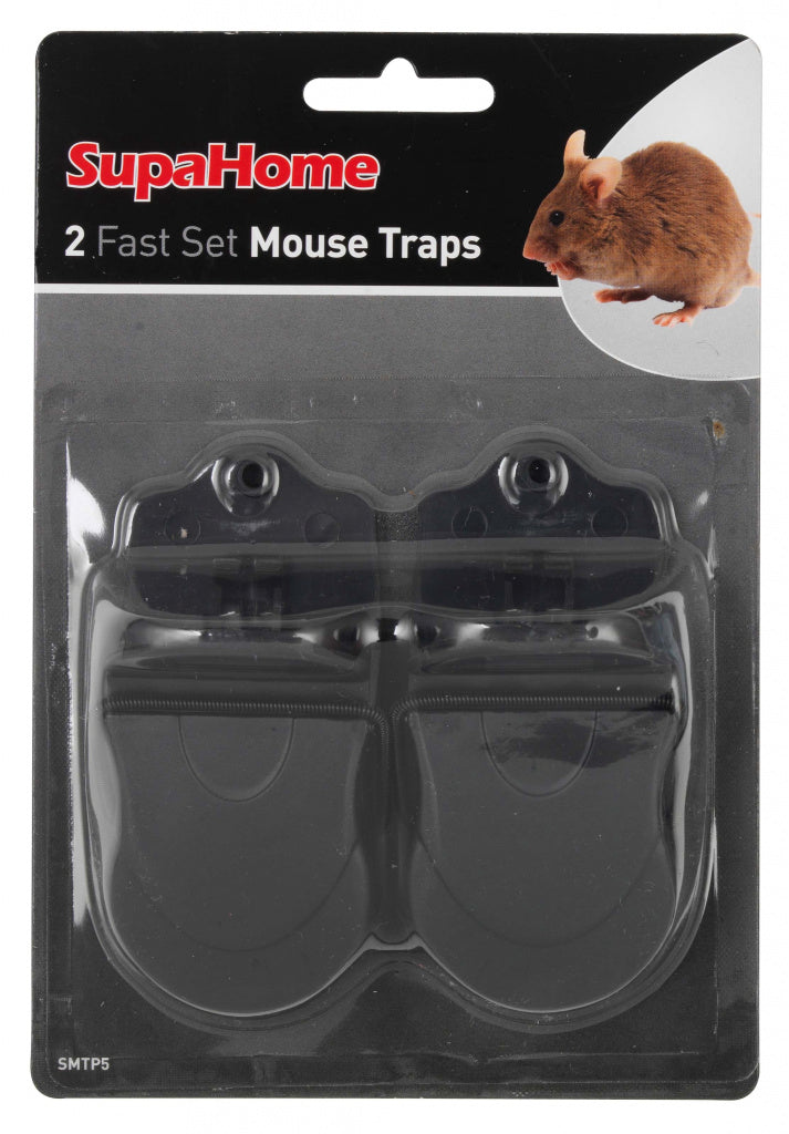 Supa Home 2 Fast Set Mouse Traps