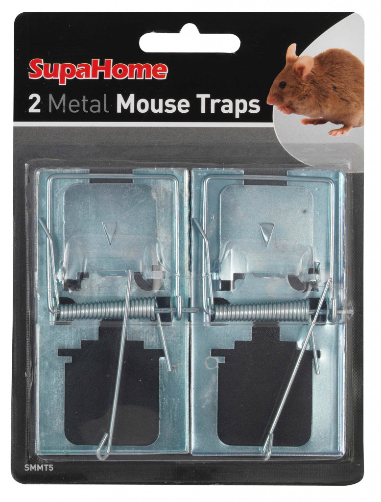 Supa Home 2 Metal Mouse Traps