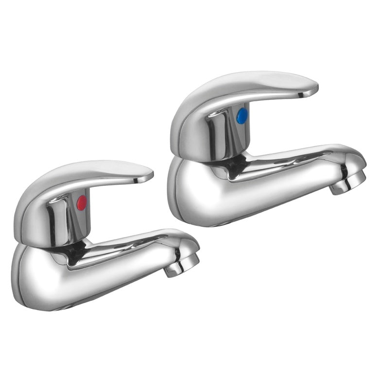 Supa Plumb Eiger Basin Taps H: 80mm D: 120mm Diameter: 47mm