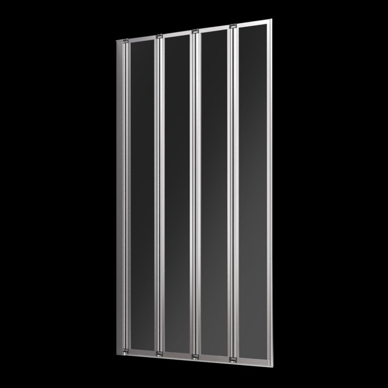 Supa Plumb 4 Fold Bath Screen 1400mm X 830mm