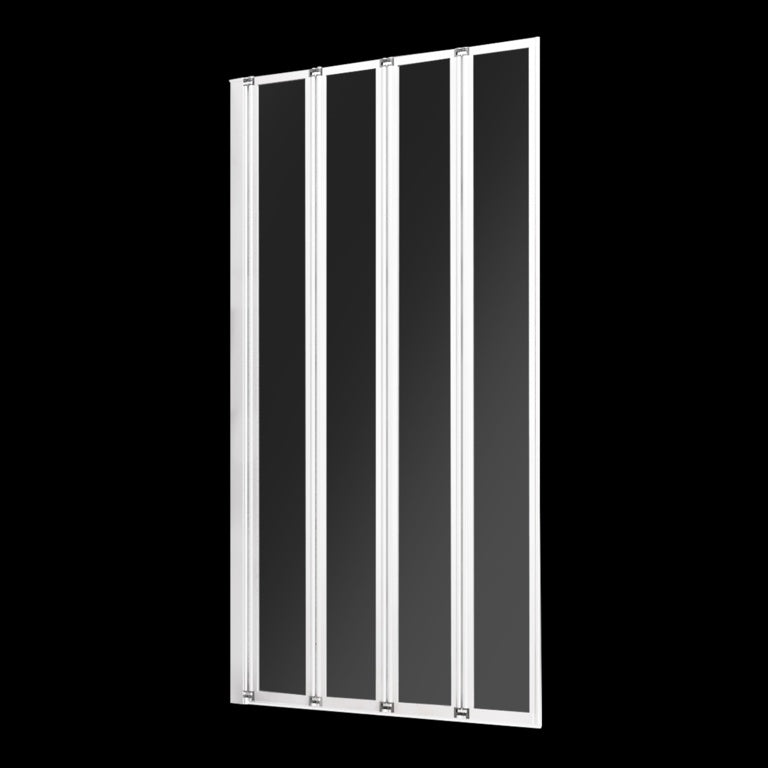 Supa Plumb 4 Fold Bath Screen 1400mm X 830mm