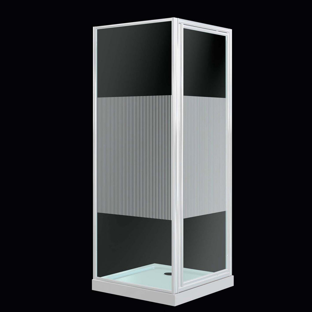 Supa Plumb Pivot Door Shower Enclosure 1850 X 760mm