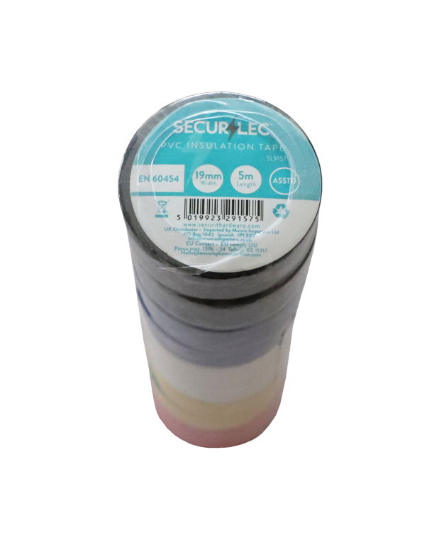 Securlec PVC Insulation Tape Pack 10