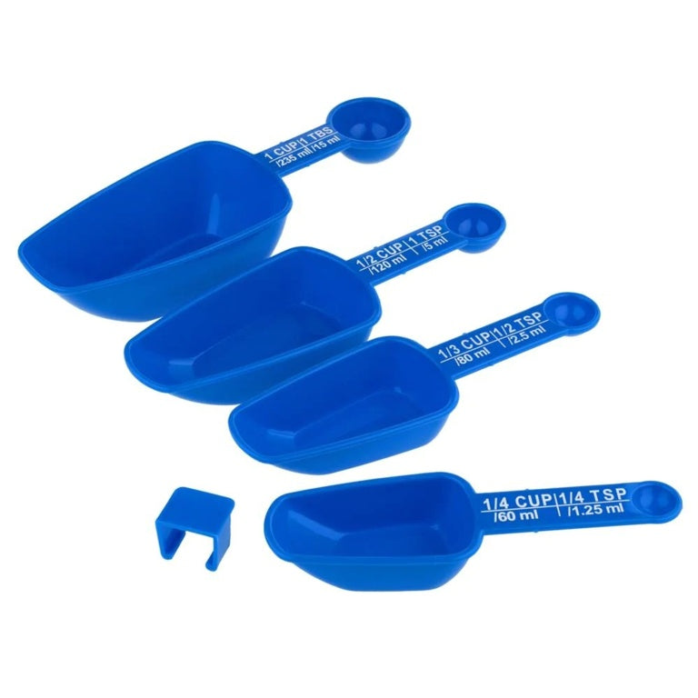 Chef Aid Set 4 Scoops With Measuring Spoons