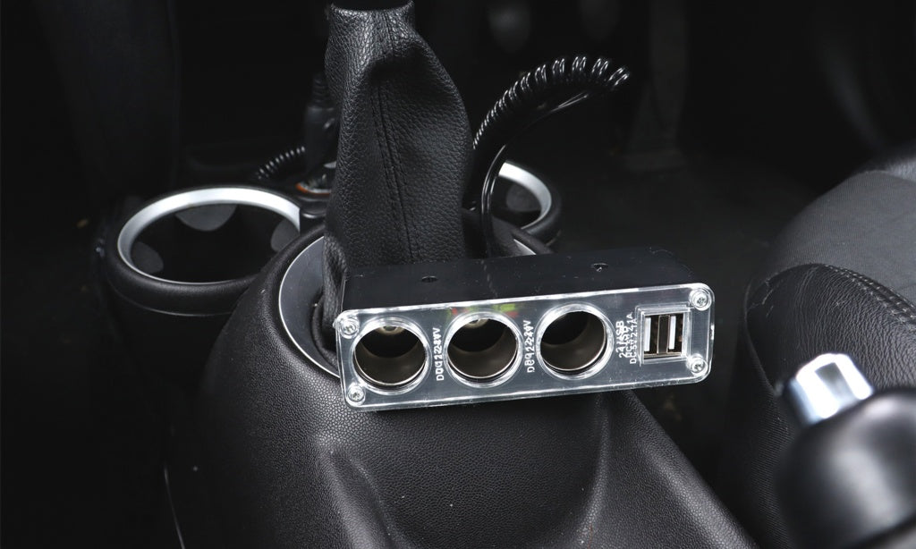 Streetwize 12 V Triple Socket With Twin Usb