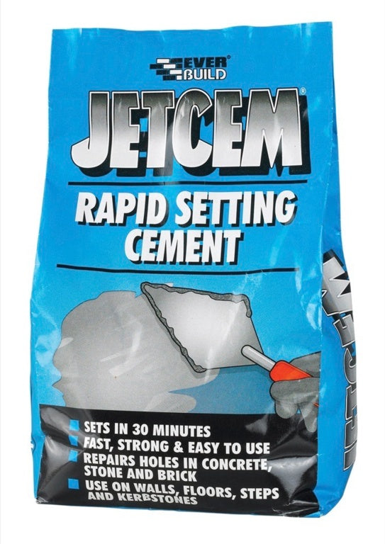 Everbuild Jetcem Rapid Setting Cement 3kg