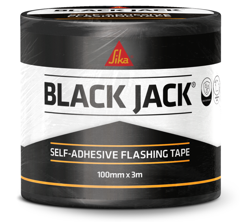 Everbuild Black Jack Flashing Trade Tape 10m X 75mm
