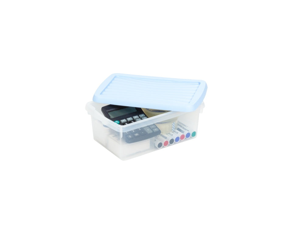 Wham Boxes And Lids 3.5 L 2 Assorted Colours Pack 4