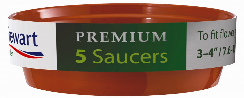 Stewart Flower Pot Saucer Pack 5 3 4"
