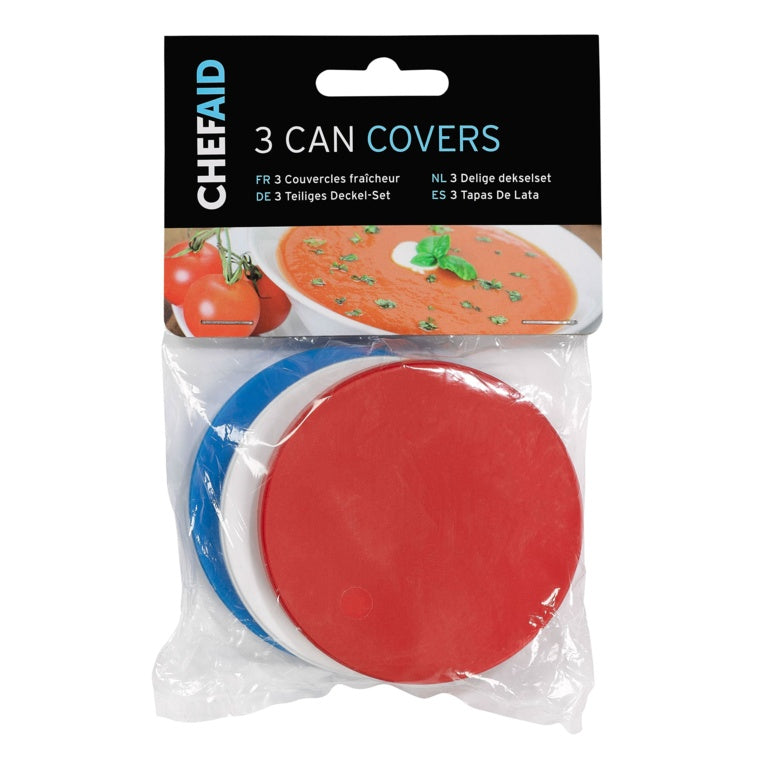 Chef Aid Pet Can Covers (Pack Of 3) 7.5cm