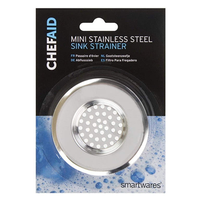 Chef Aid Mini Sink Strainer Stainless Steel