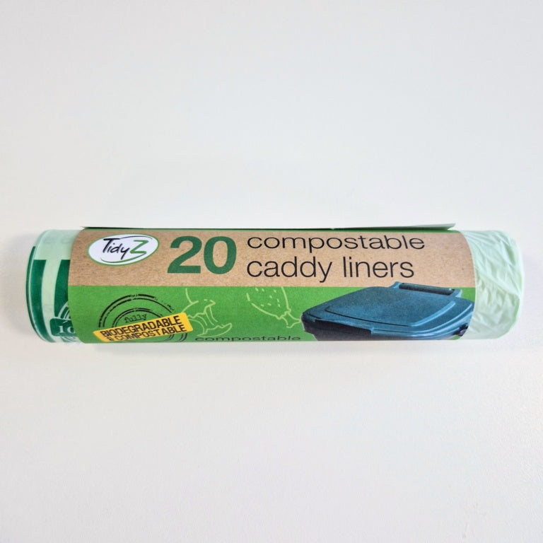 Tidyz Compostable Caddy Liners 5 L Roll Of 20